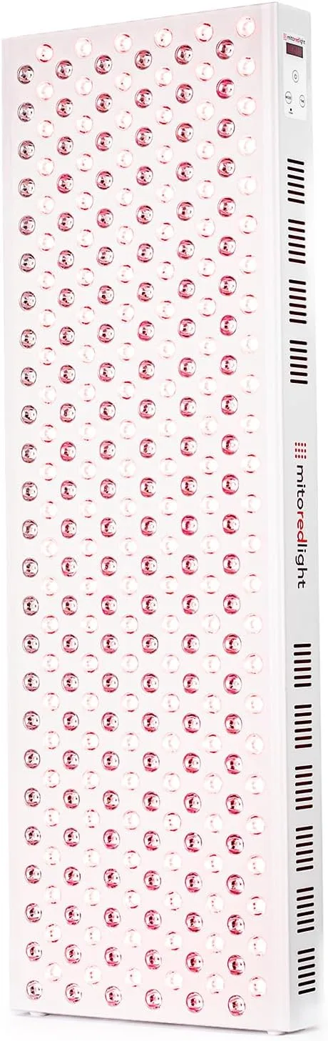Mito Red Light - MitoMEGA 2.0 Red Light Panel - Red Light Therapy for Face and Neck – Red Light Therapy Panel - Red Light & Near Infrared Red Light Therapy - At-Home Red Light Therapy for Body