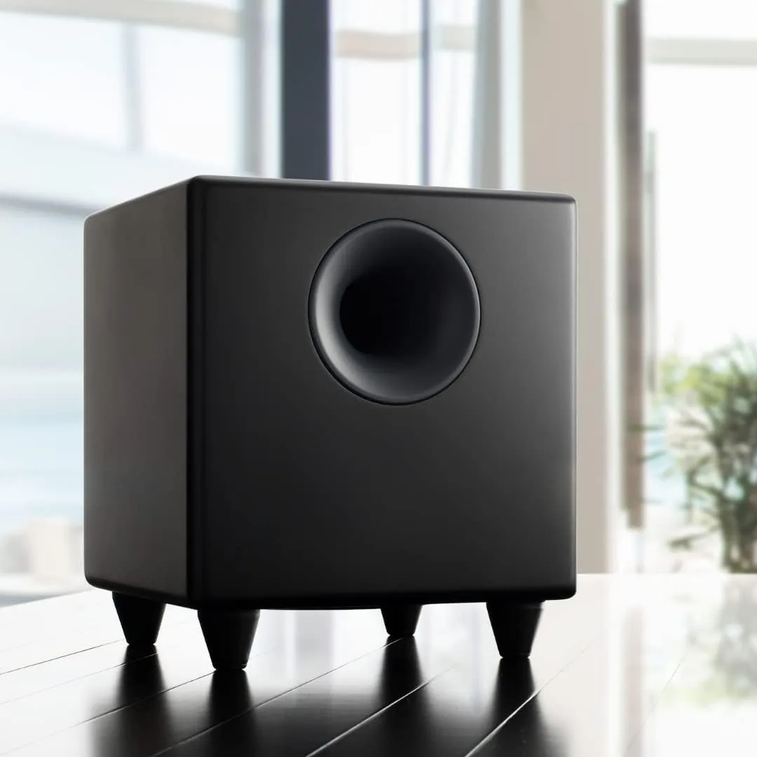 Audioengine S8 Powered Subwoofer – 250W Wireless-Ready 8-Inch Bass Speaker