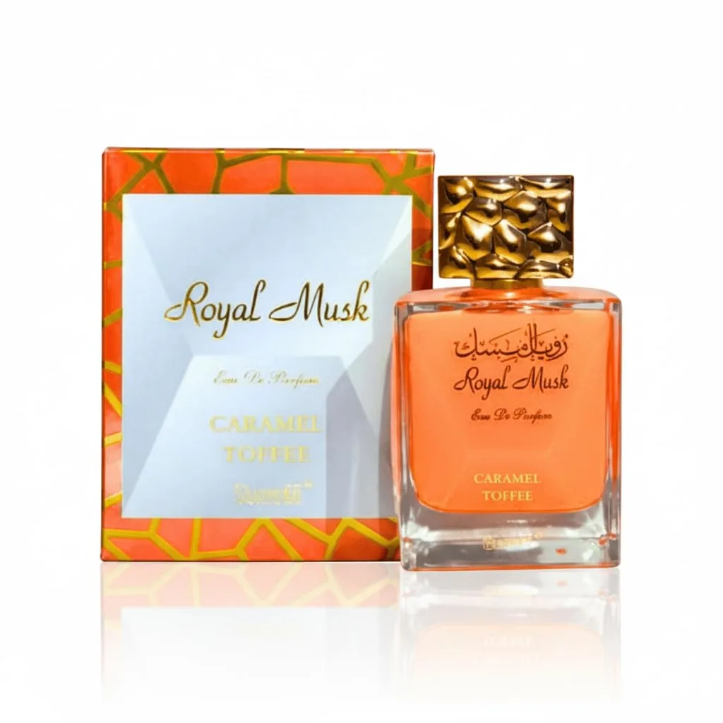 SURRATI Royal Musk Sweet Powdery Long Lasting Arabian Perfumes For Women - Eau de Parfum Spray 100ML(3.4 OZ), Womens Perfume With Vanilla, Woody & Musky Notes - Ladies Perfume & Premium Gift for Women