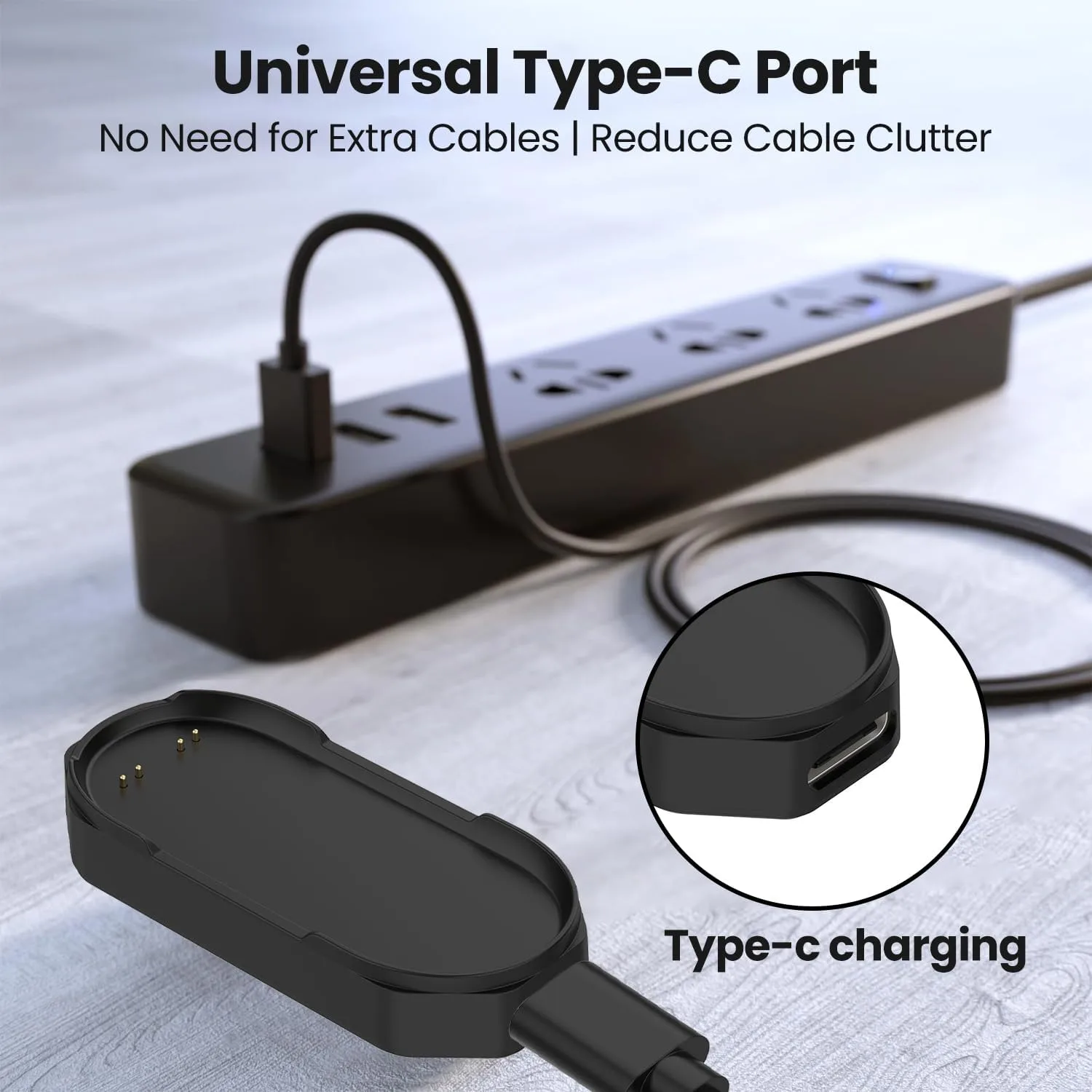 2Pack Charging Base for PLAUD Note Pin Charger, Magnetic Charging Stand Charging Base for PLAUD NotePin Voice Recorder (Black&White)