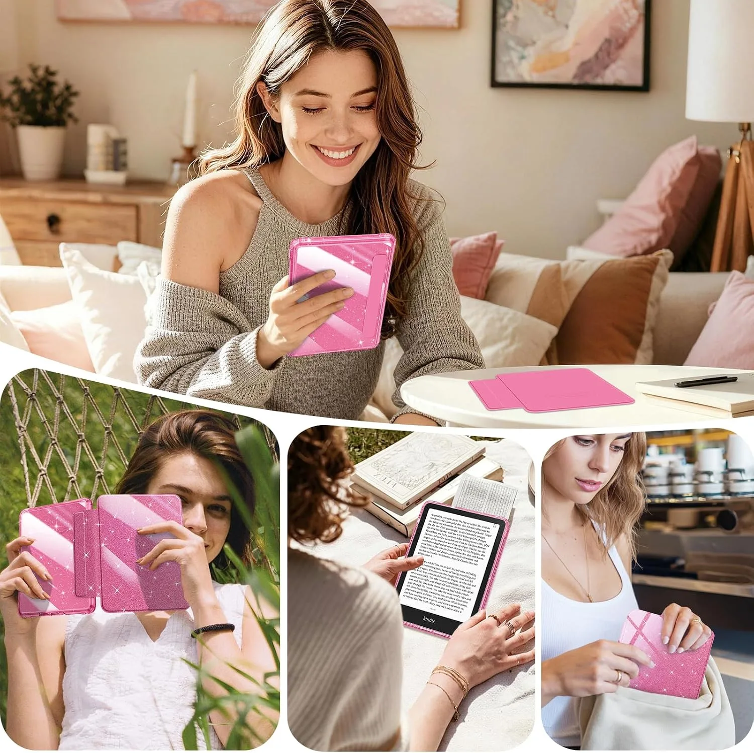 Fintie Detachable Case for Kindle Paperwhite 12th Gen 2024/Kindle Colorsoft