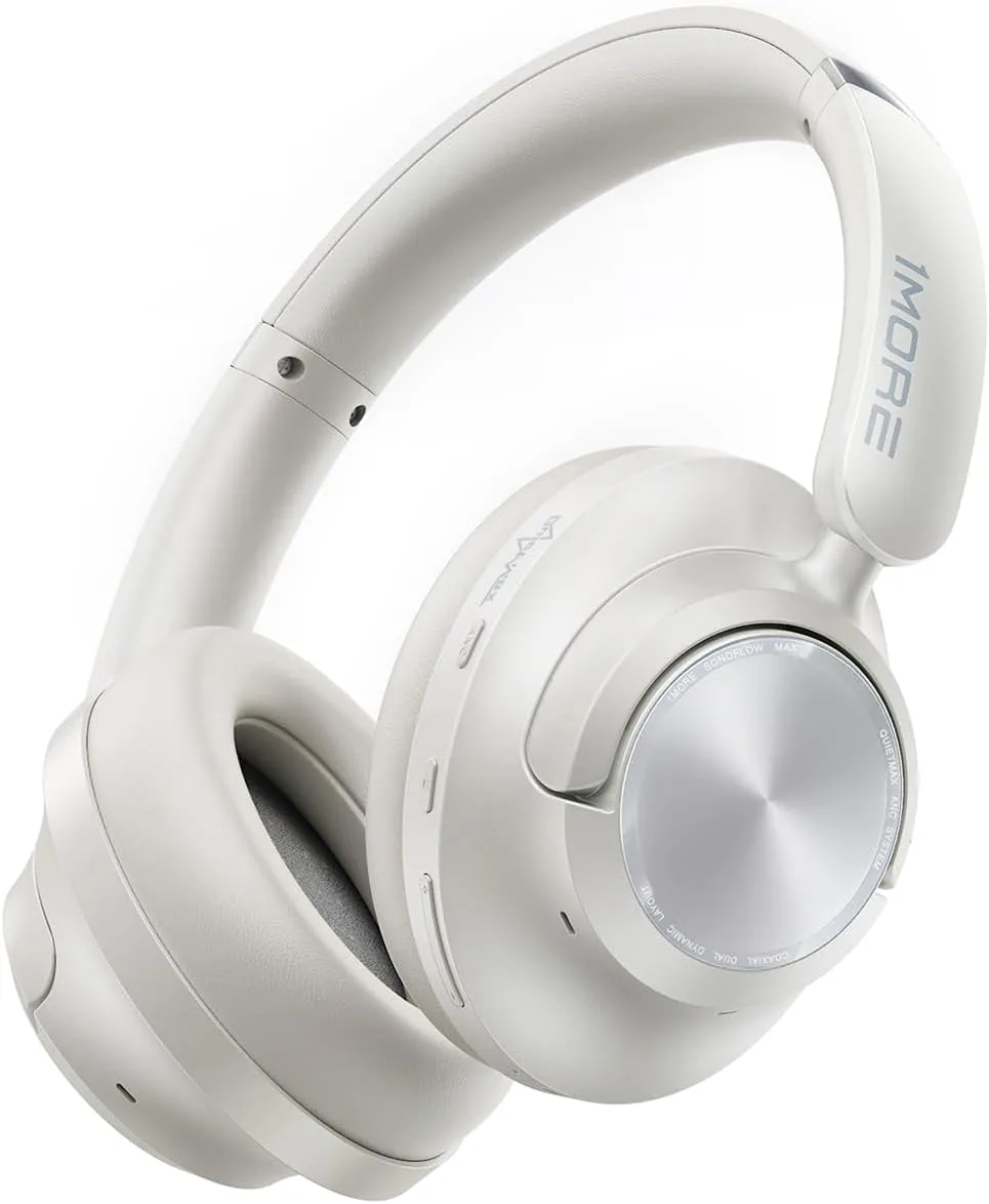 1MORE SONOFLOW MAX Over-Ear Headphones, THX Spatial Audio, 50dB ANC, 105H