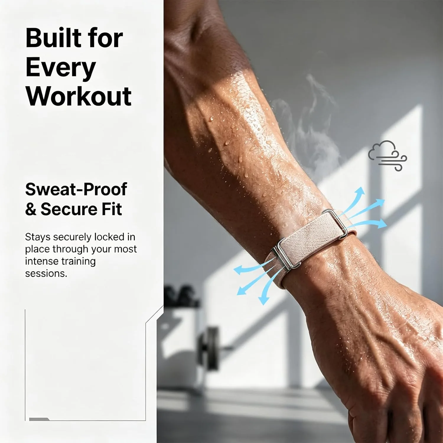 Magnetic Sport Nylon Band Compatible with Google Fitbit Air Active Band
