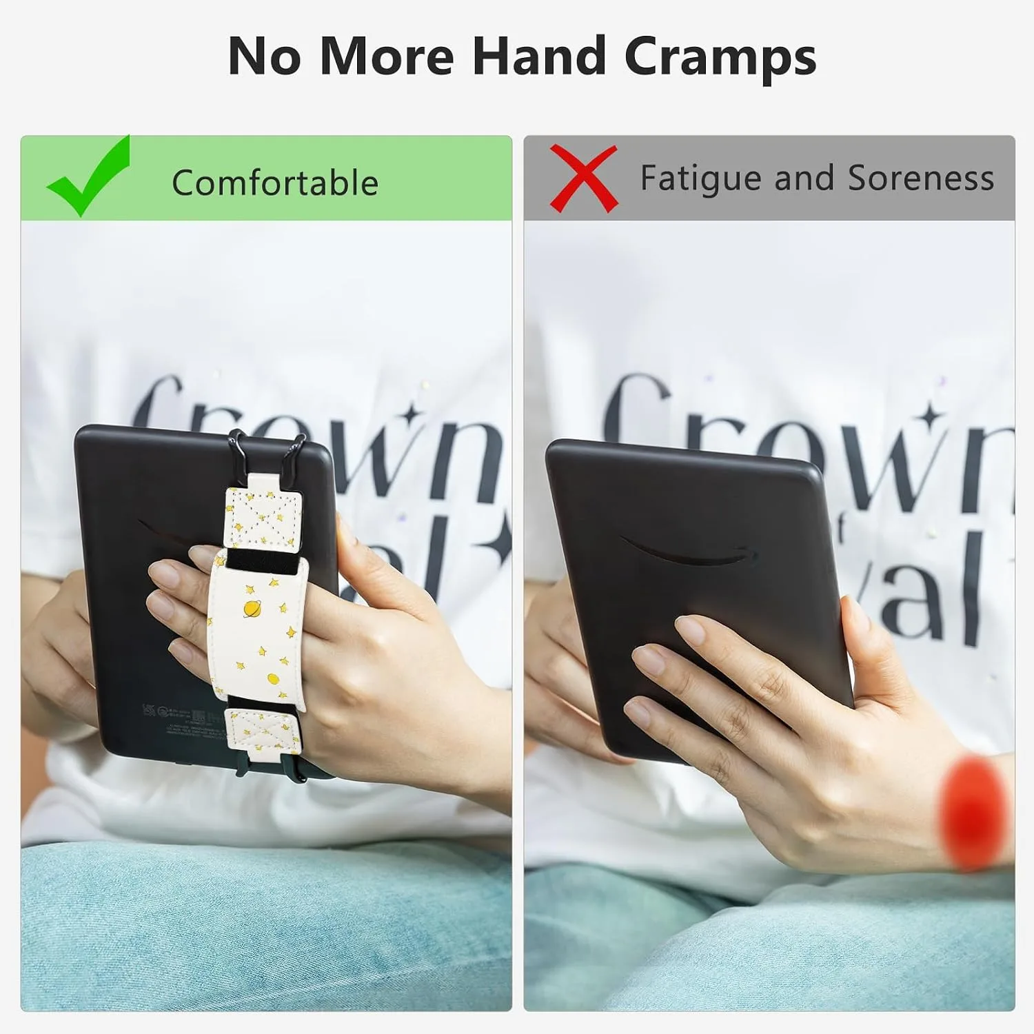 CoBak Secure Hand Strap for Ebook Reader - Versatile and Lightweight