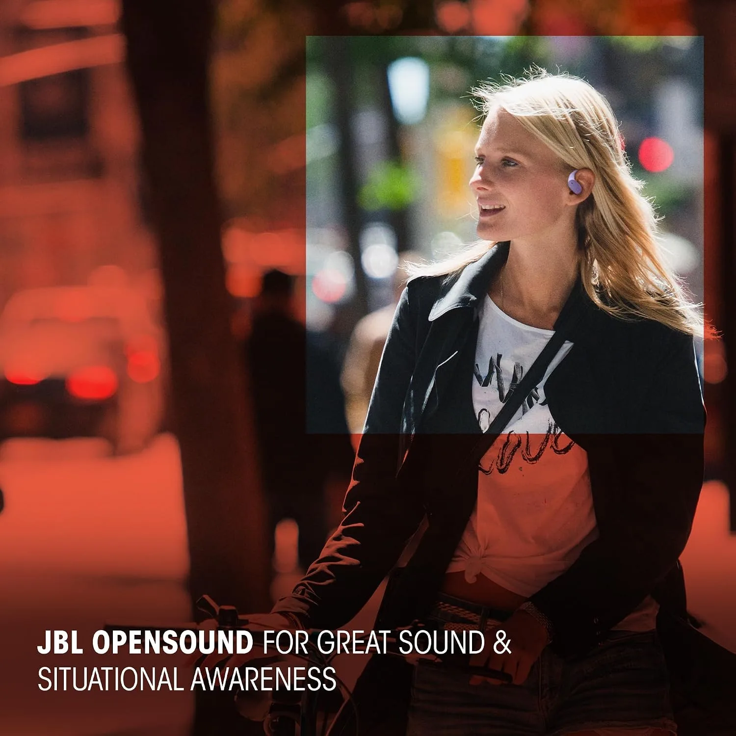 JBL Sense Lite - True Wireless Open-Ear Headphones (Beige)