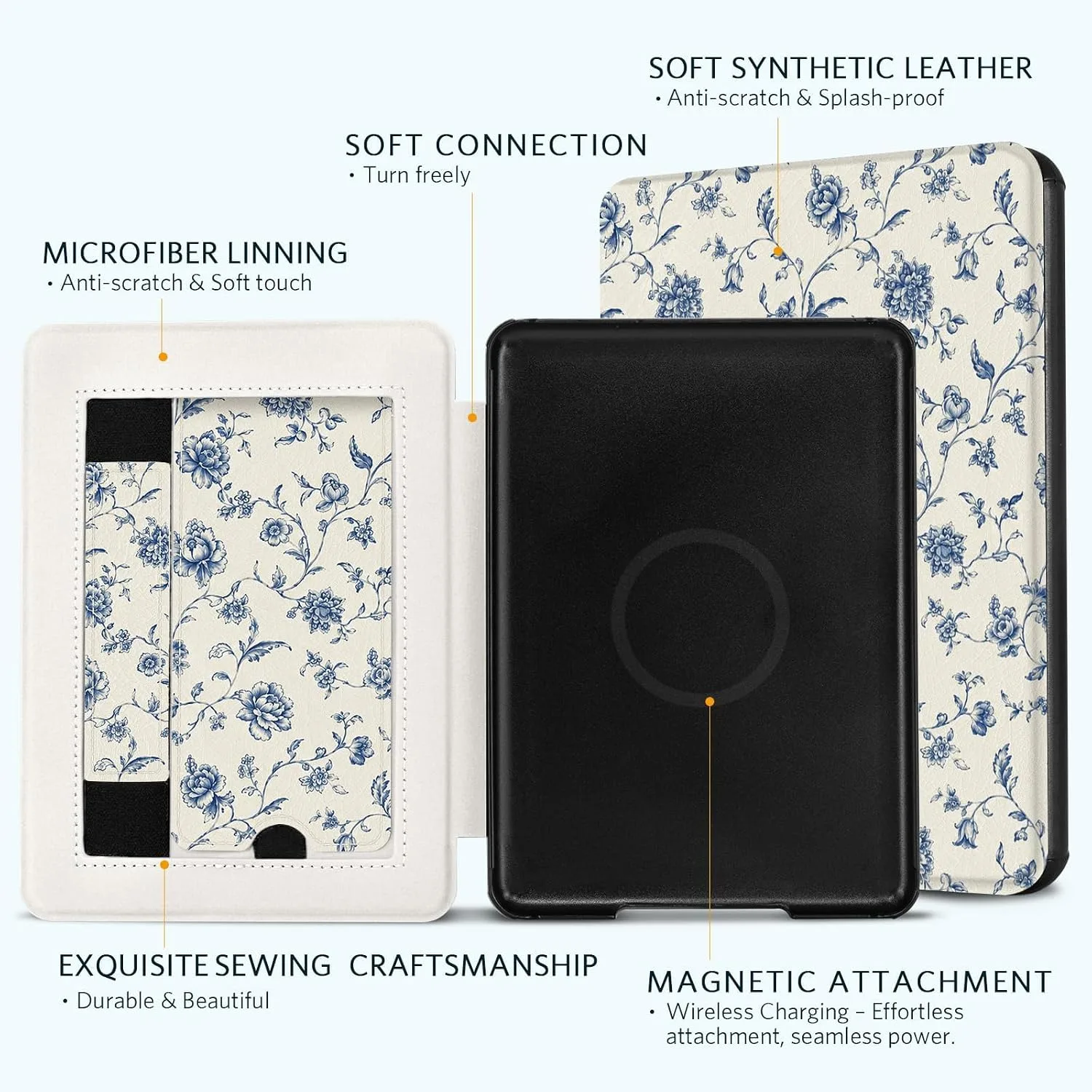 CoBak Case for 7" Kindle Paperwhite 12th Gen 2024 and Kindle Colorsoft