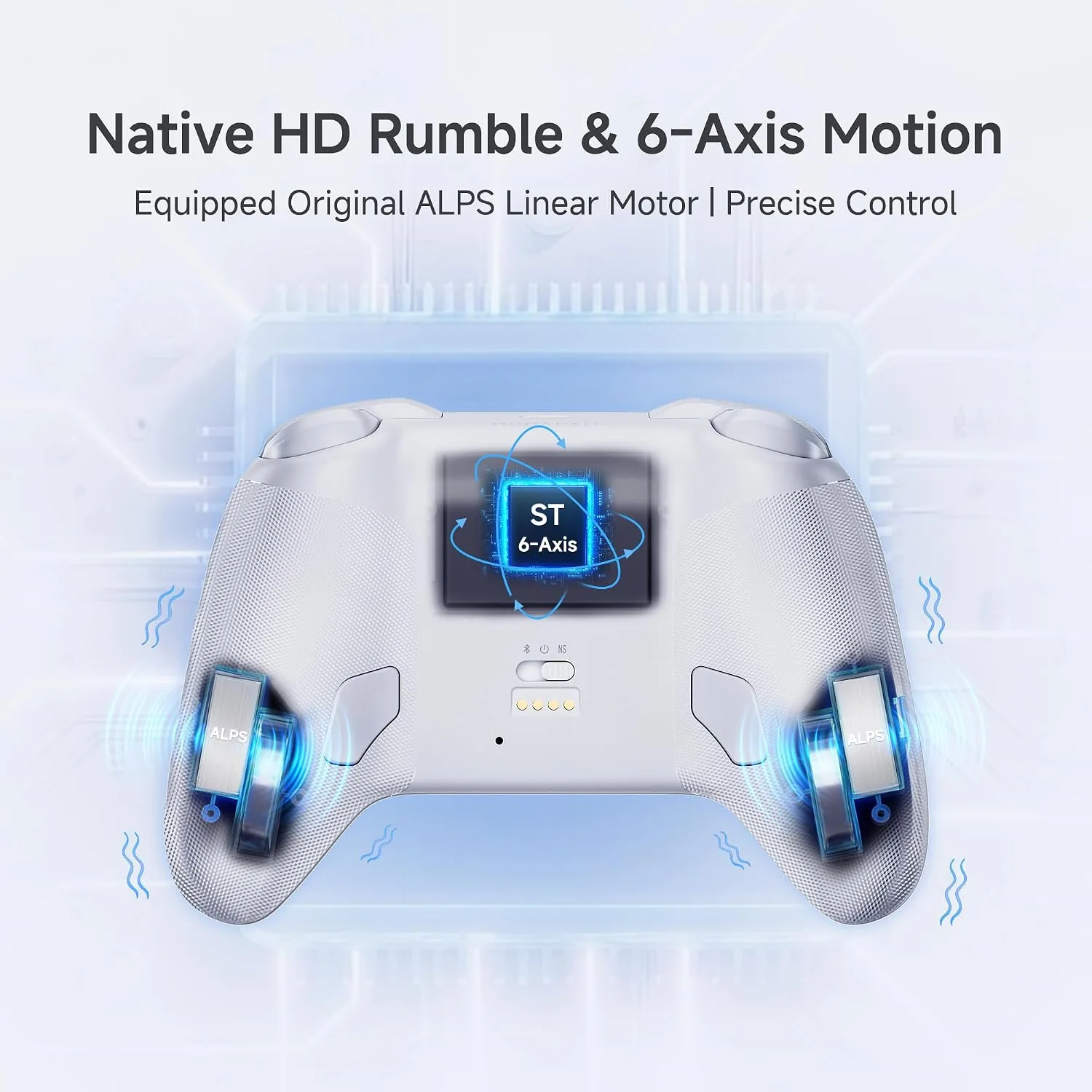 MOBAPAD Chitu2 HD Wireless Pro Controller for Nintendo Switch 2/1 Lite/OLED, Gamepad with TMR Glide Joysticks [ZERO Drift], HD Rumble, NFC, Mechanical Buttons, Turbo, Programming, 6 Axis Gyro