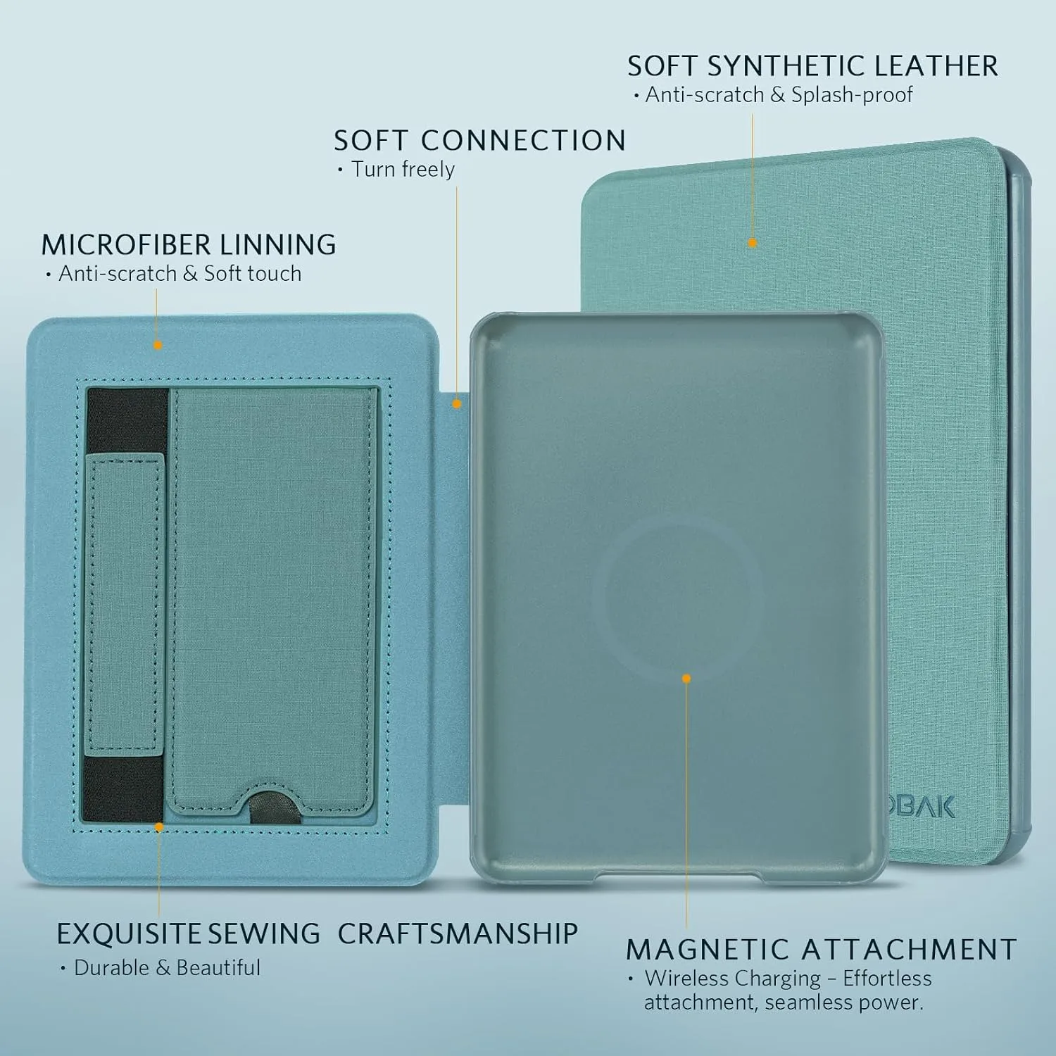 CoBak Stand Case for 7" Kindle Paperwhite & Kindle Colorsoft 12th Gen 2024