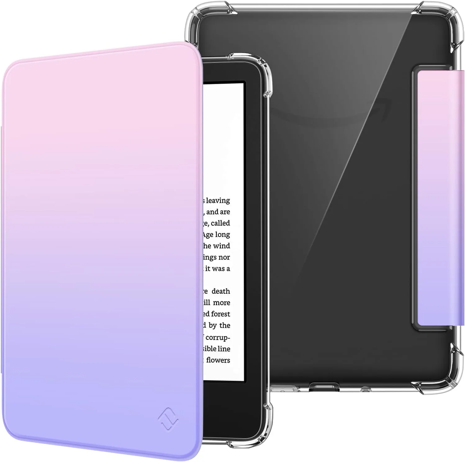 Fintie Slim TPU Case for 6" Kindle 11th Generation 2024/2022, Fantasy Ombre