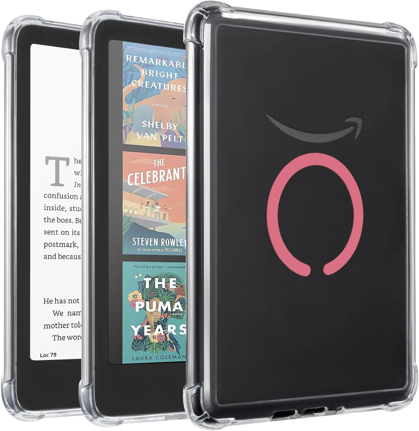 iDLEHANDS Clear Case for 7" Kindle Paperwhite 12th Gen & Kindle Colorsoft