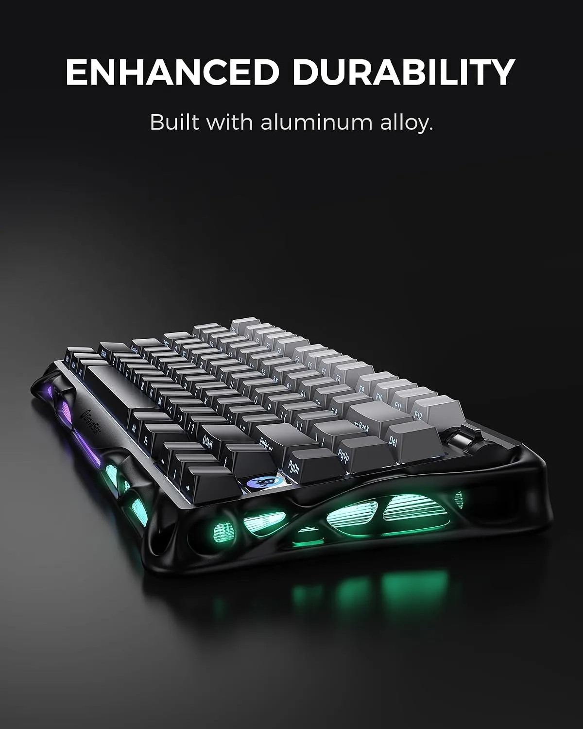 GravaStar Mercury K1 75% Wireless Mechanical Gaming Keyboard RGB Backlit