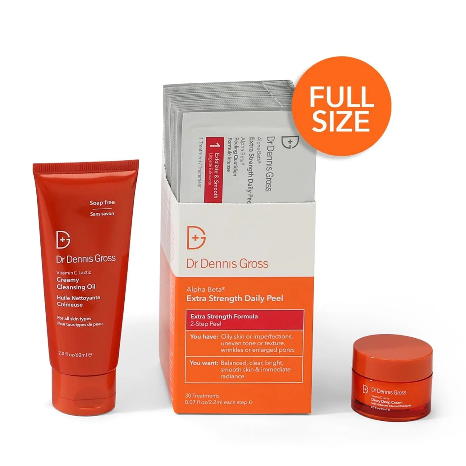 Dr Dennis Gross Extra Strength Radiant, Smooth & Firm Skincare Kit