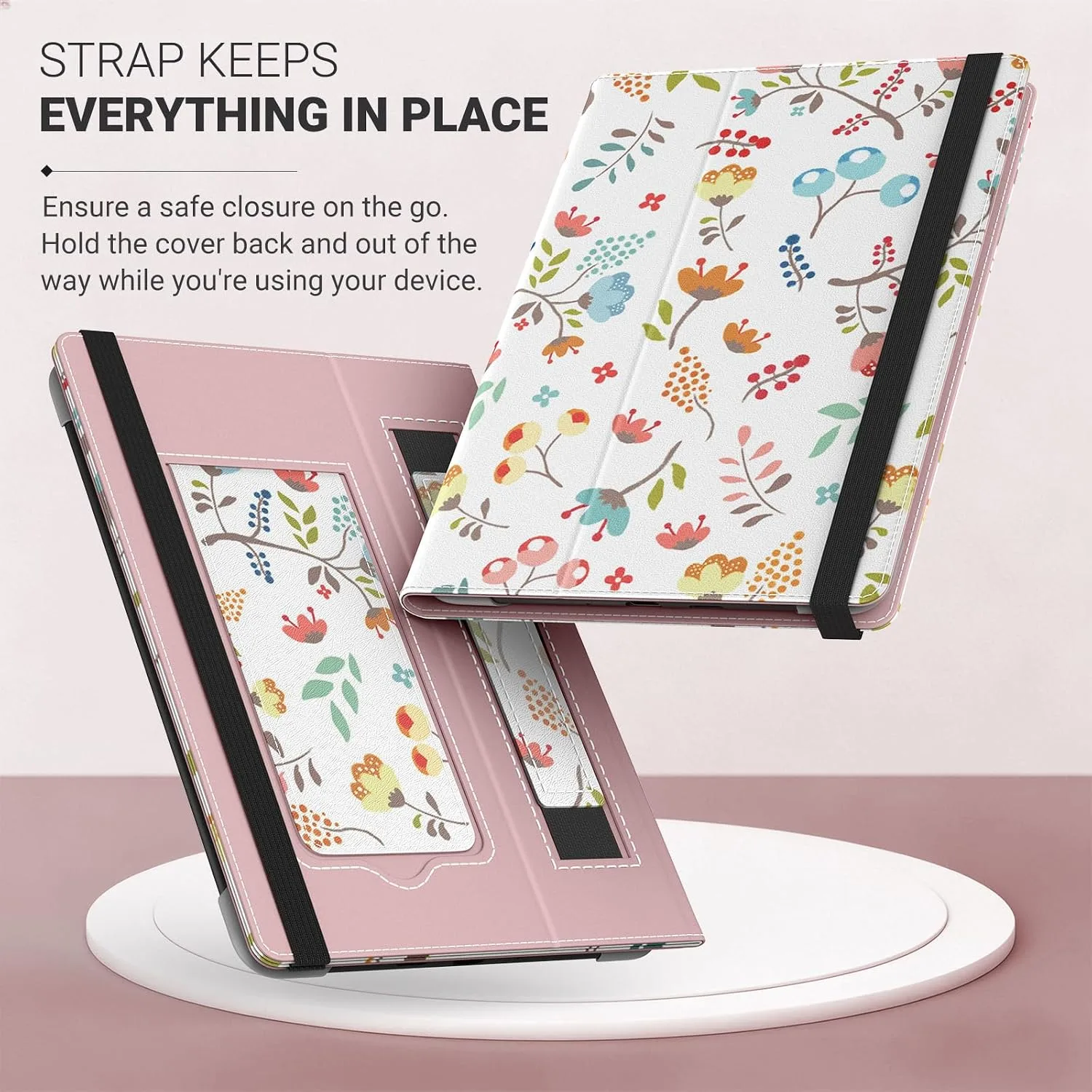MoKo Universal Case for 6.8,7 Inch eReaders&Tablets,Brill. Fl.