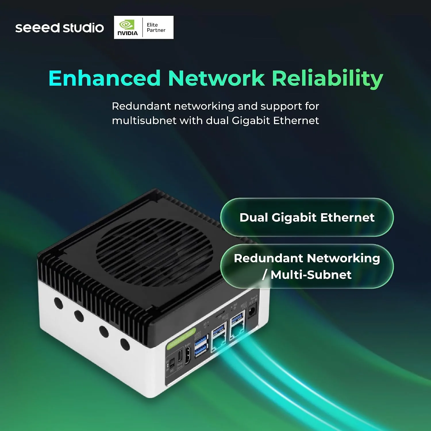 reComputer Super J4012 - Advanced Edge AI Computer with NVIDIA Jetson Orin NX 16GB