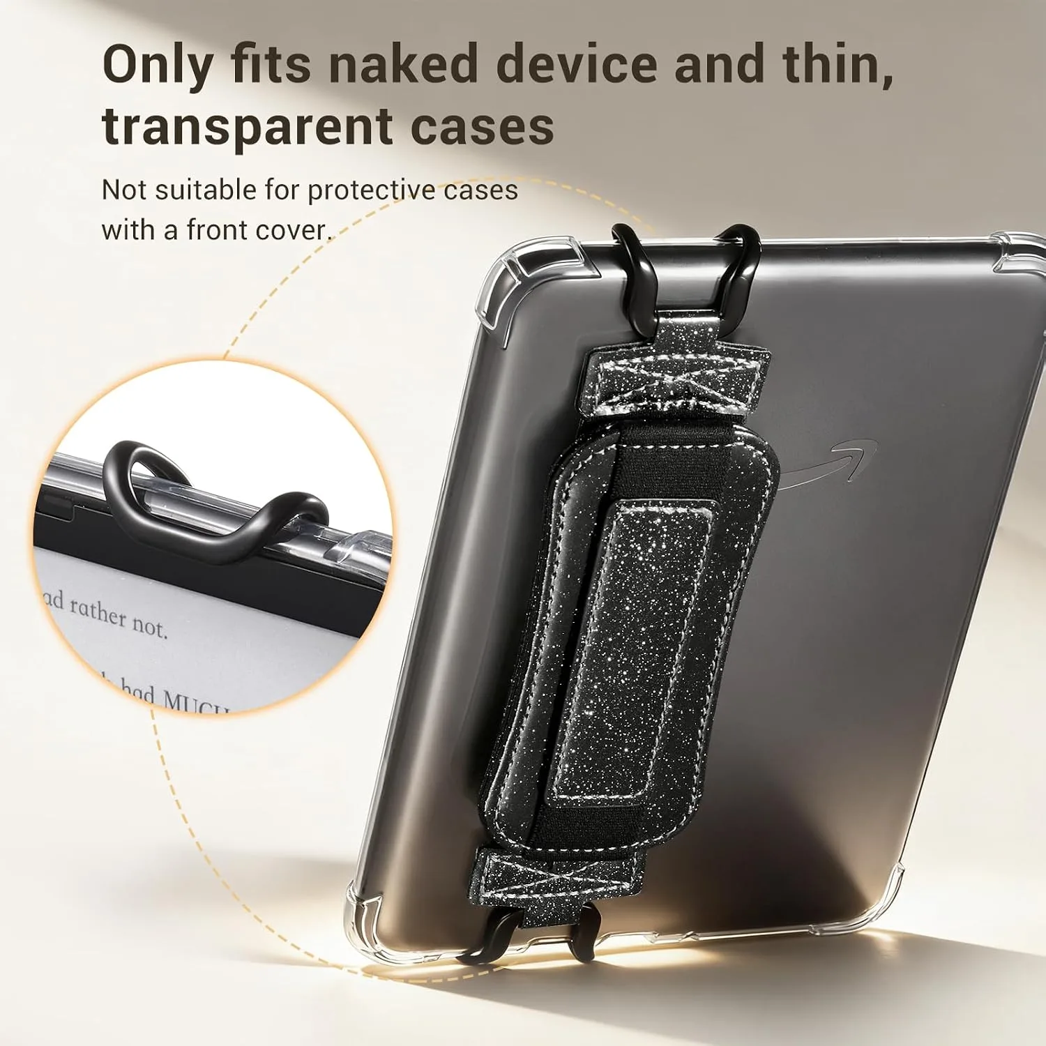 CoBak Rotating Wrist Strap for 6-7.5" Kindle/Kobo/Voyaga/Lenovo/Sony E-Book