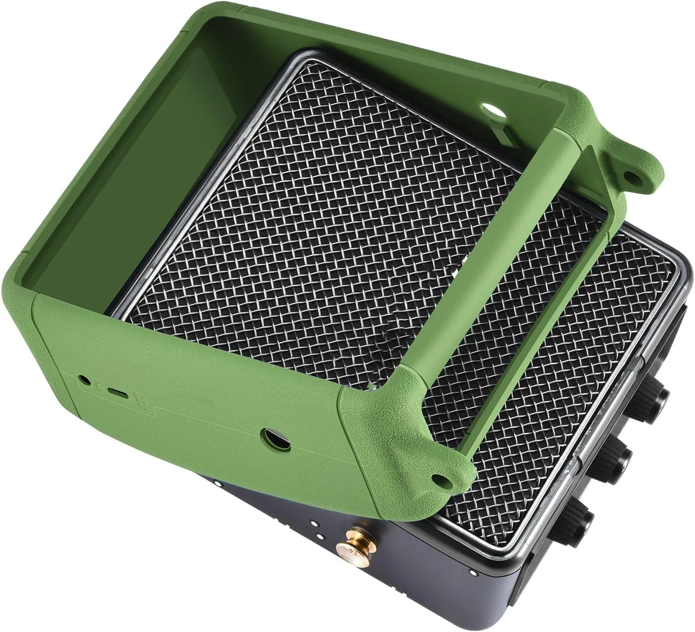 Funda de silicona para parlante Marshall Stockwell II verde
