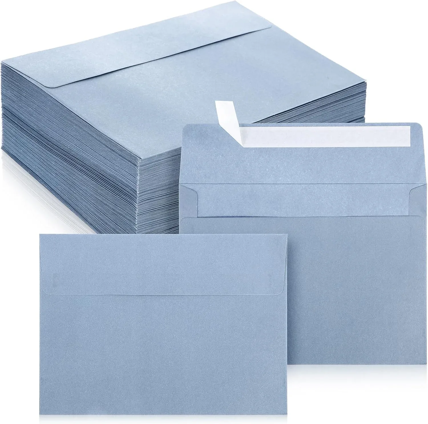 Sobres para invitaciones Ctosree A7 250 unidades azul polvo