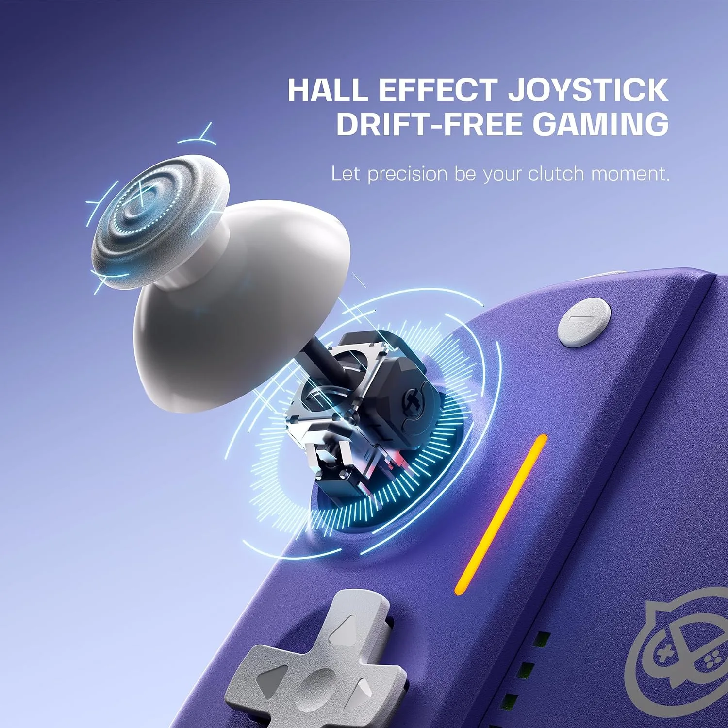 NYXI Hyperion 3 Switch 2 Controller–World's First Third-Party Wireless Controller for Switch 2, 9-Axis Gyro, Hall Effect Joystick, Full Mechanical Buttons, Dual Back Buttons & Adjustable Vibration