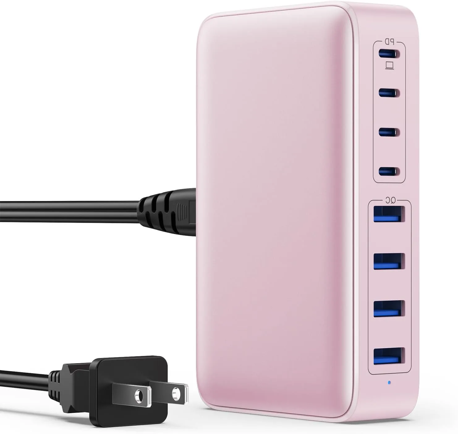 USB C Charger 200W USB C Charger Block,Upgraded GaN III 8-Port Fast Charging Station Hub,PD 65W Laptop Charging Adapter Compatible with MacBook Pro/Air,DELL,Steam Deck,iPhone 16/15/14,Galaxy S23/22