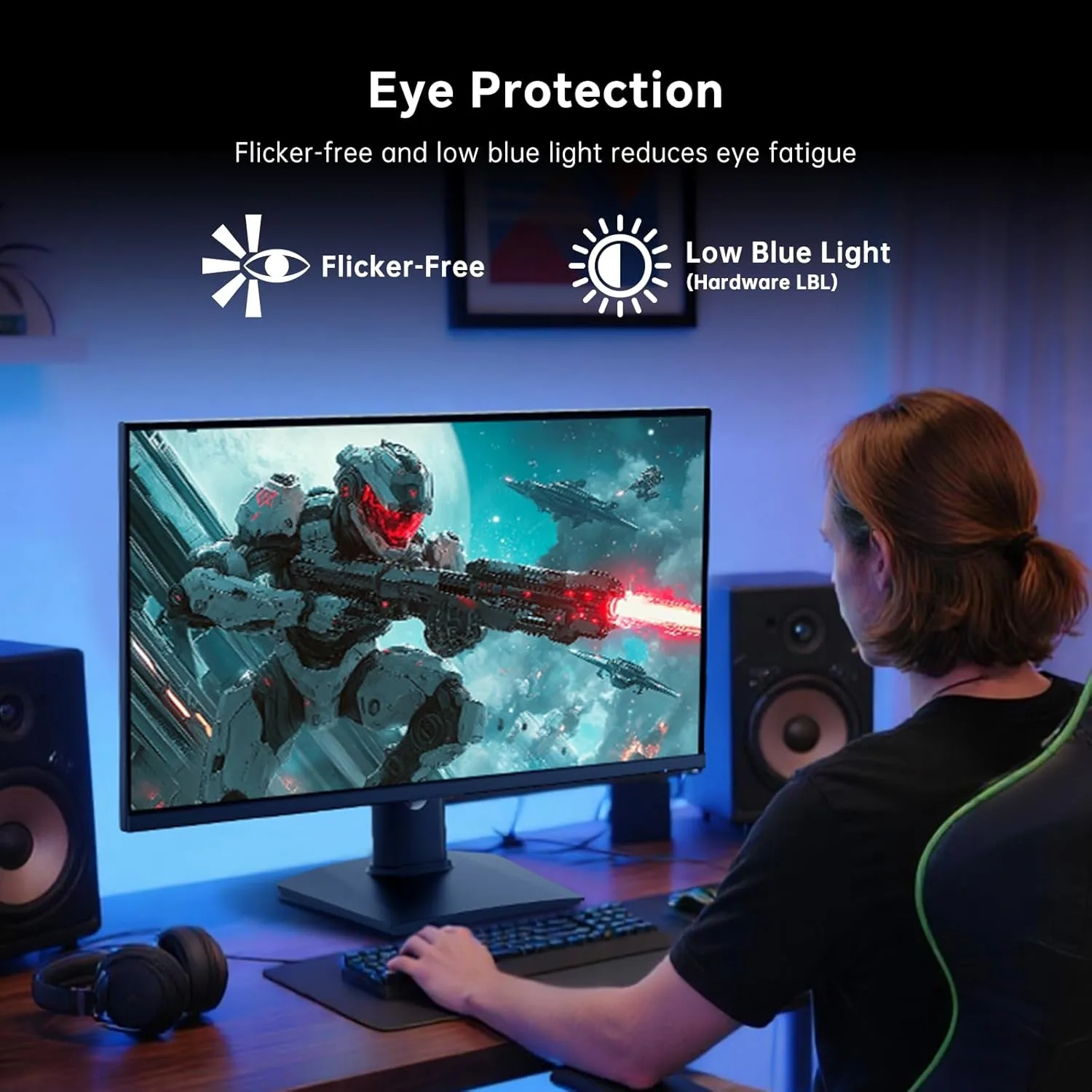 KTC 27 Inch 240Hz Gaming Monitor, FHD 1080p Fast IPS, Adaptive Sync, H27F7