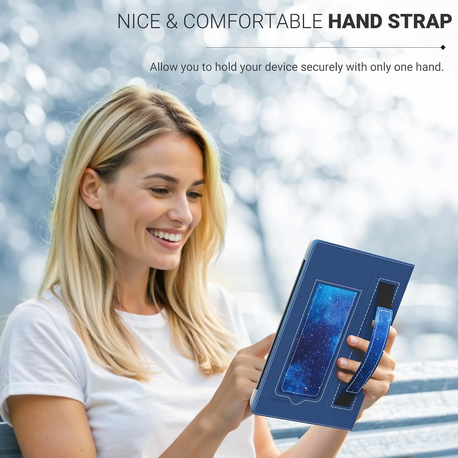 MoKo Universal Case for 6.8,7 Inch Paperwhite eReaders&Tablets,Starry