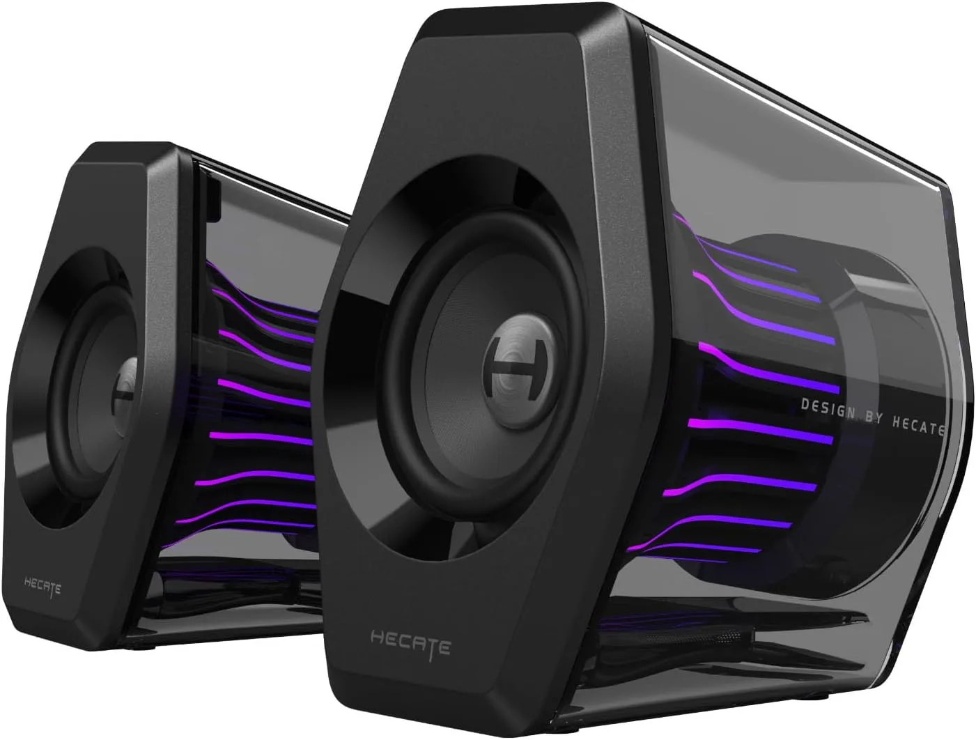 Edifier G2000 Pro 2.0 RGB Gaming Speakers with 64W Peak Power, Black