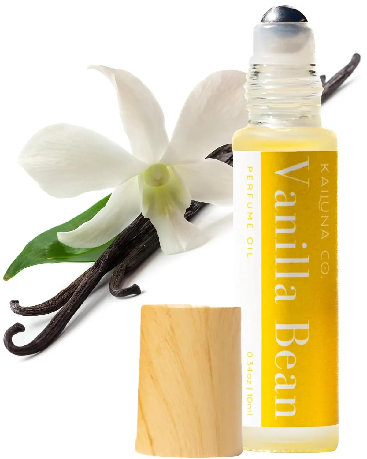 Perfume Roll On Kailuna Co. Vanilla Bean Essential Oil 10 ml