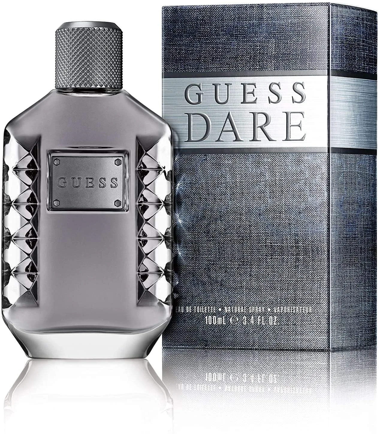 GUESS Dare Eau De Toilette for Men, 3.4 Ounce, NS