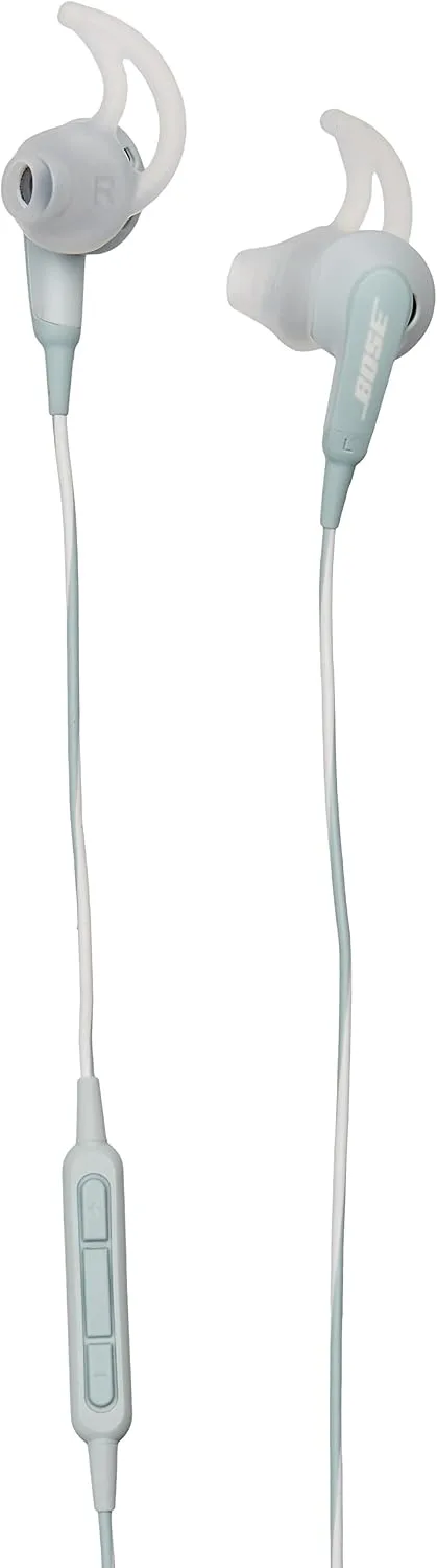 Bose SoundSport in-ear headphones - Apple devices, Frost (Renewed)