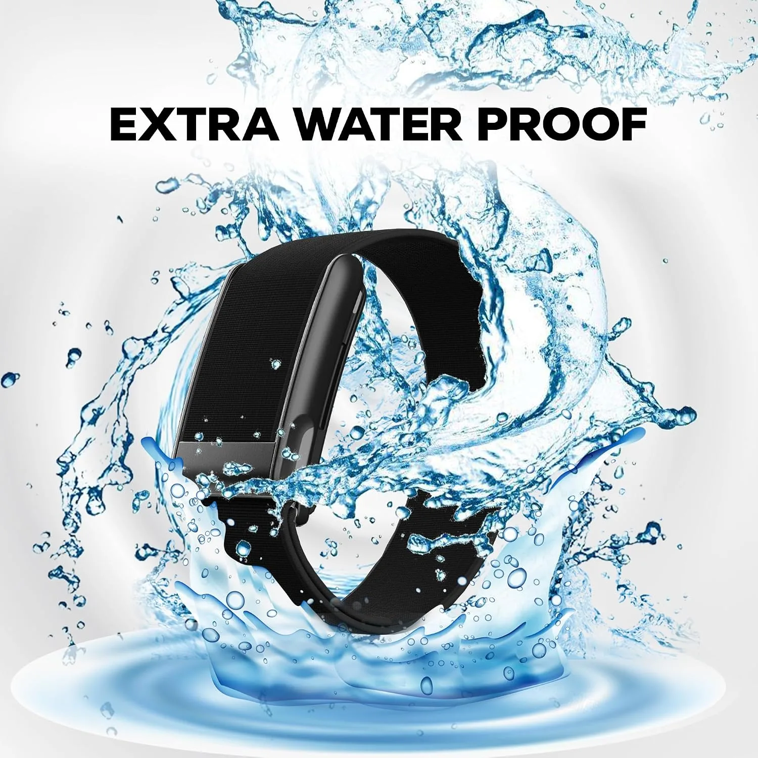 DADO HydroKnit Waterproof Nylon Sport Band Compatible with WHOOP 5.0, One, Peak, and Life | Elastic, Fast-Drying, Water-Resistant, and Comfortable Strap for Active Lifestyles