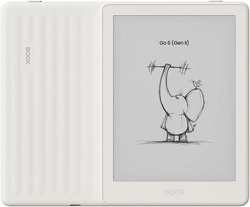 BOOX Go 6 Gen II E Ink Tablet with Front Light Support Active Stylus InkSense 300PPI 3GB 32GB (Shell)