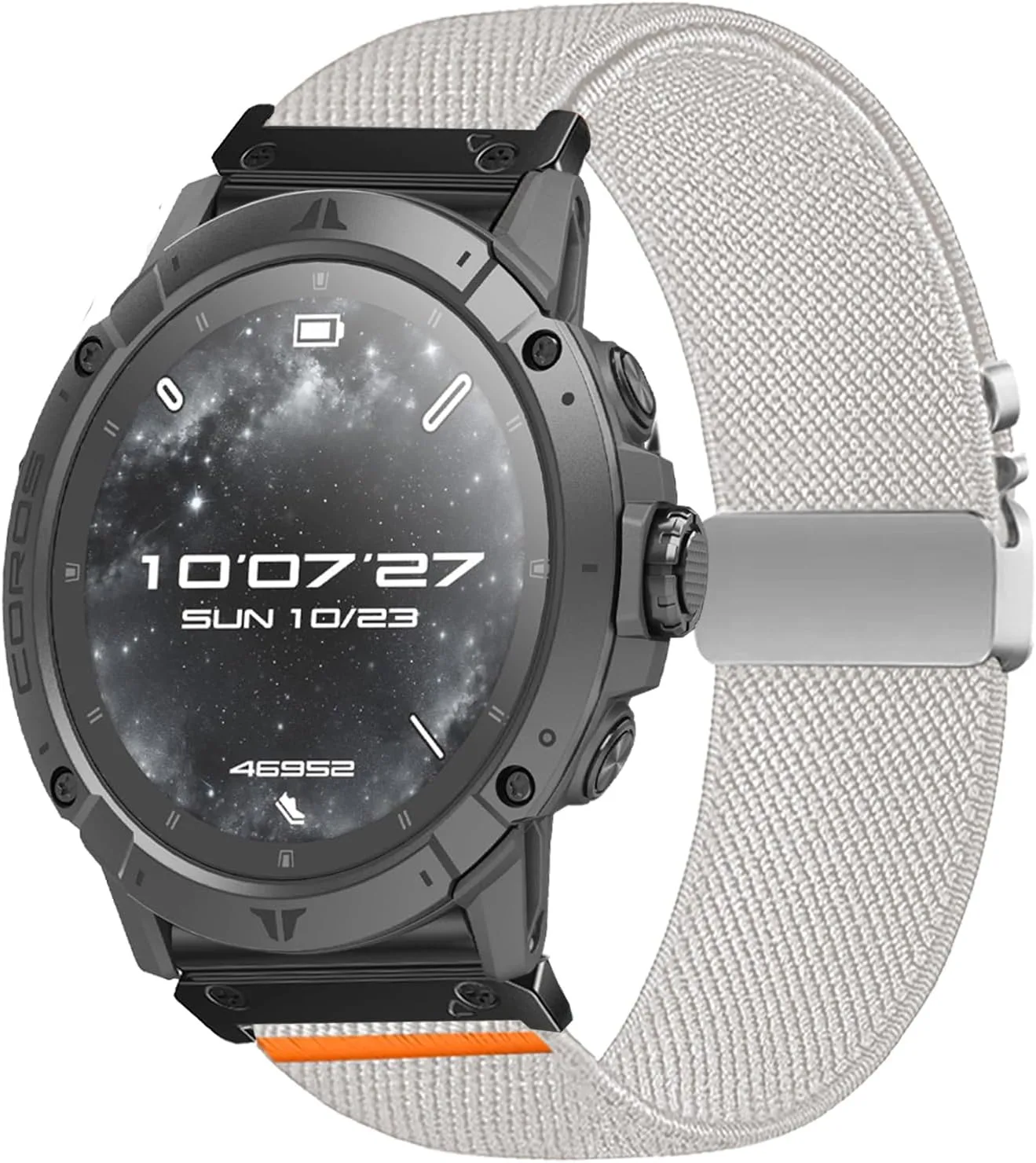Nylon Bands Compatible with COROS VERTIX 2/2S Adjustable Sport Replacement Straps for Women Men