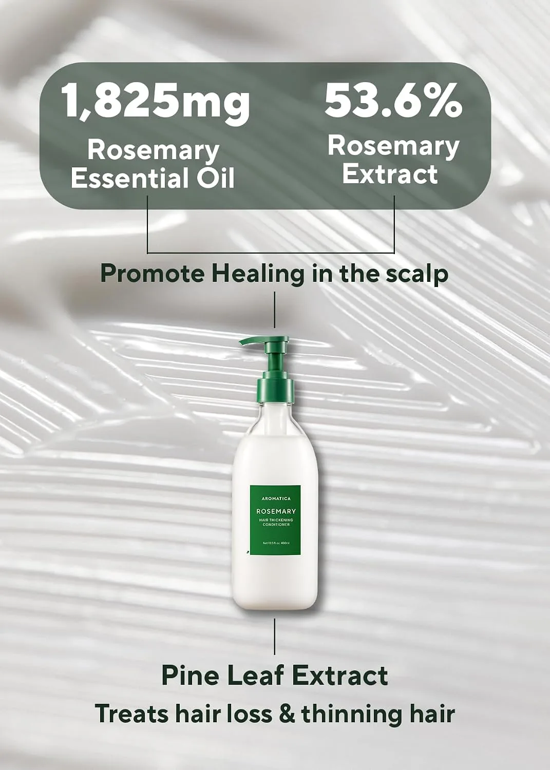 AROMATICA Rosemary Hair Thickening Conditioner (13.53 oz)