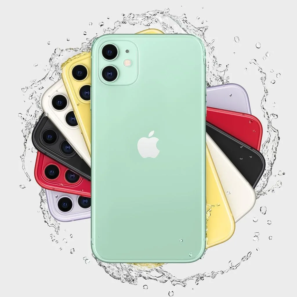 Apple iPhone 11, 64GB, Green - Unlocked (Renewed)