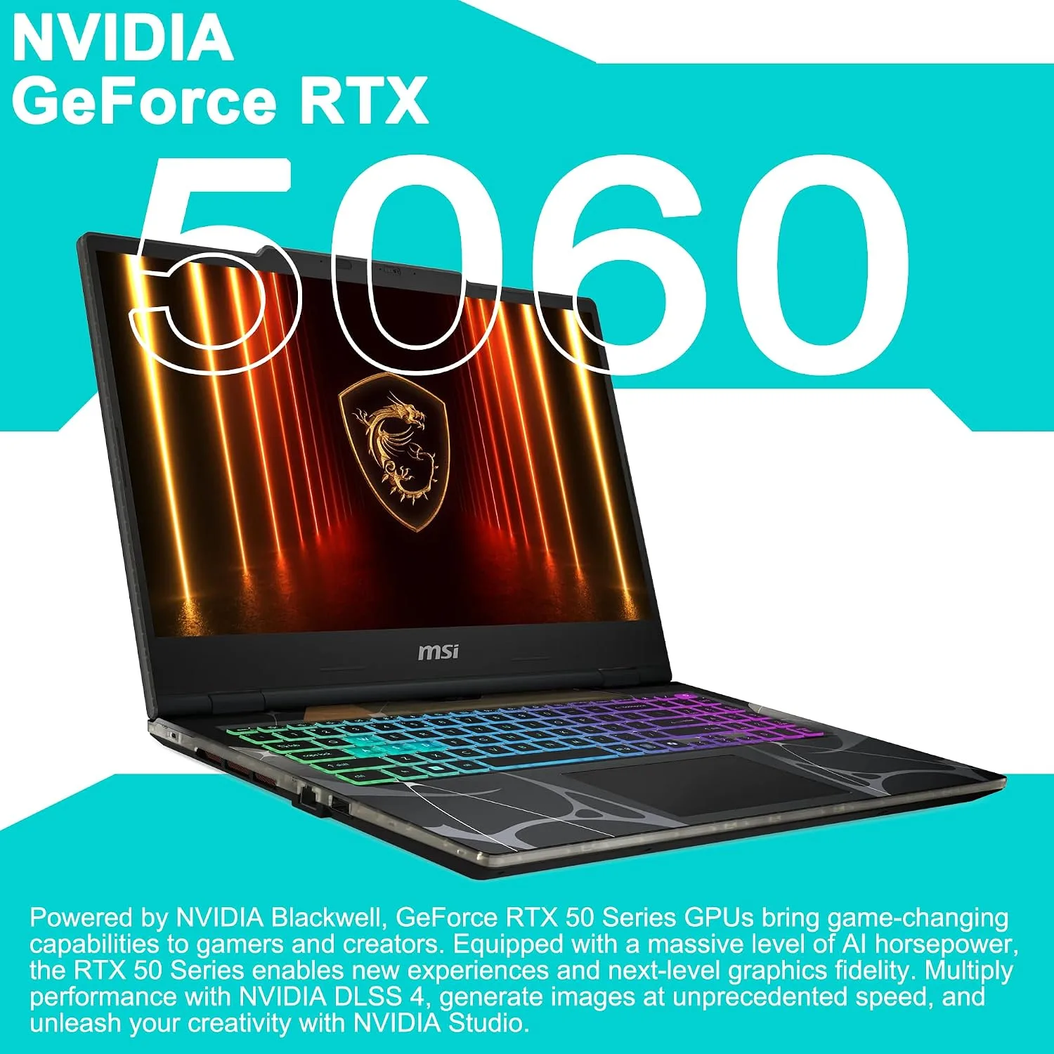 iCarp MSI Cyborg 15 Gaming AI Laptop 15.6" FHD 144Hz AMD 8-core Ryzen 9 270 (>i9-12950HX) 16G/32G/64GB RAM 512GB/1TB/2TB SSD RTX 5060 572 AI Tops RGB K/B Customized Computer Win11
