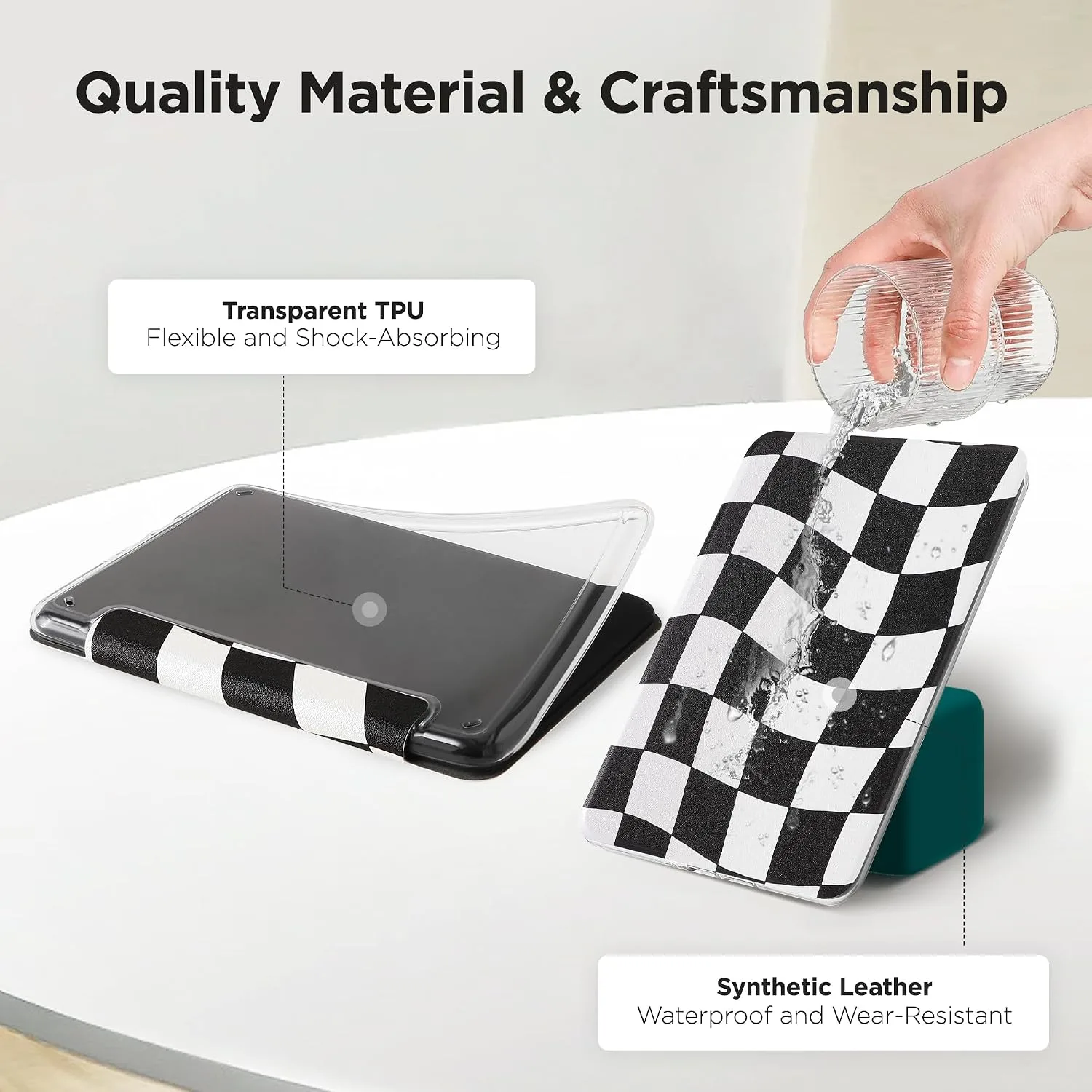 Clear Case for 7'' Kindle Paperwhite 12th Gen 2024 & Colorsoft