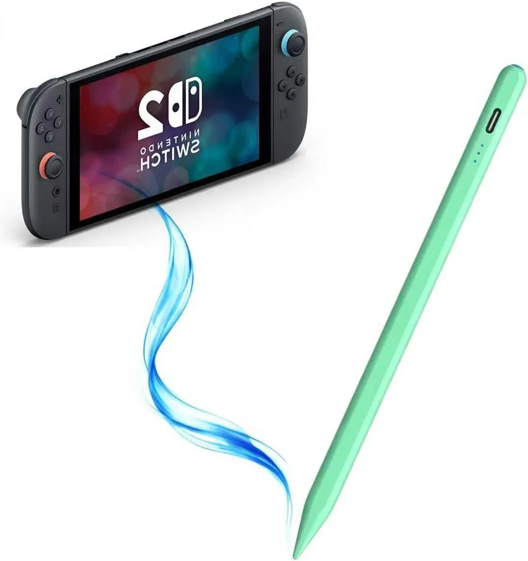Stylus Yjsk para Nintendo Switch 1/2/OLED y tablets Amazon Max 11 HD 10 Verde
