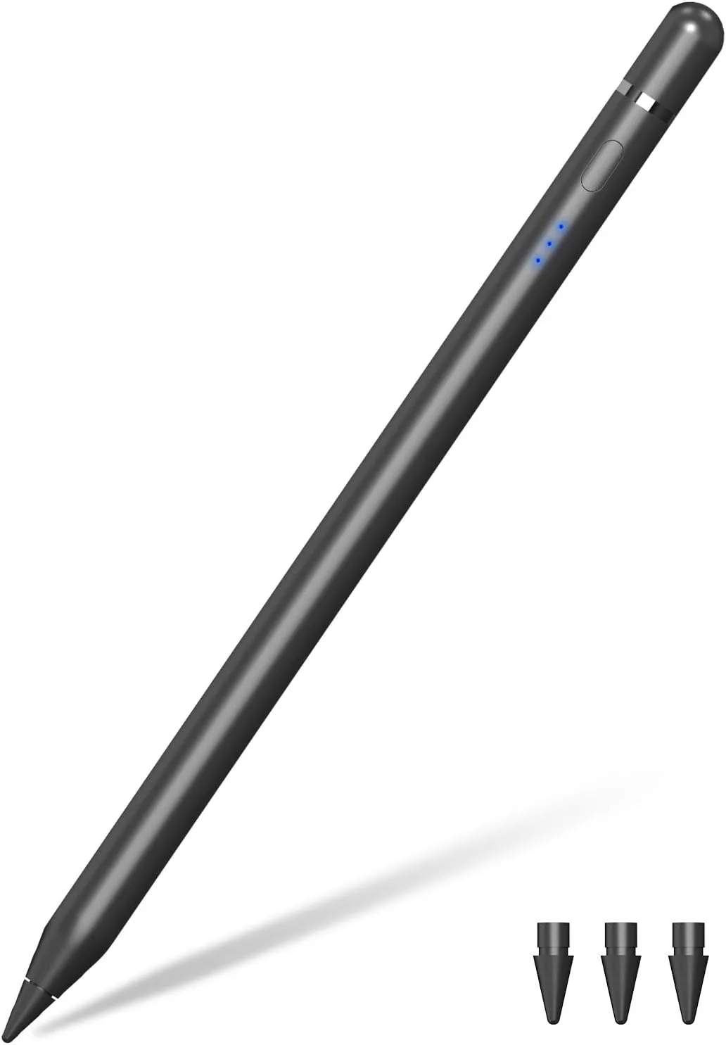 Stylus para iPad Xpencifan 2018-2026 Carga Inalámbrica Negro
