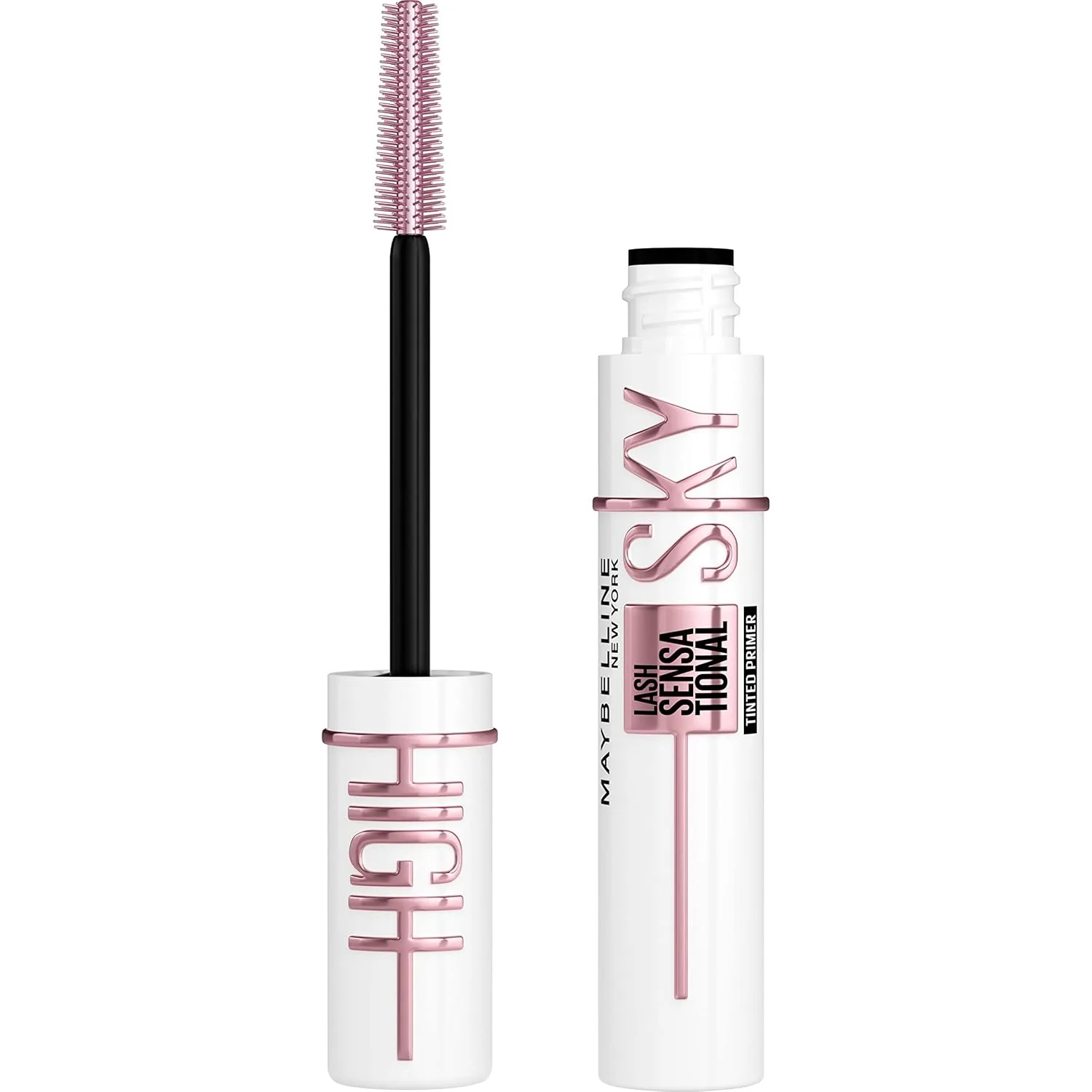 Maybelline Lash Sensational Sky High Mascara, Volumizing, Soft Black