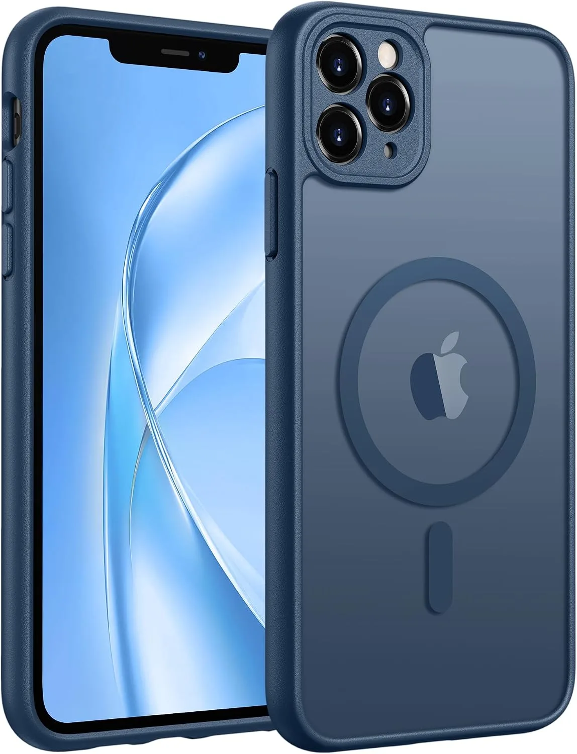 Carcasa Fntcase para iPhone 11 Pro Max con protección total para cámara y compatibilidad Magsafe