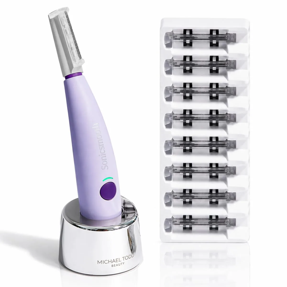 Michael Todd Beauty Sonicsmooth Dermaplane Razor for Women Face