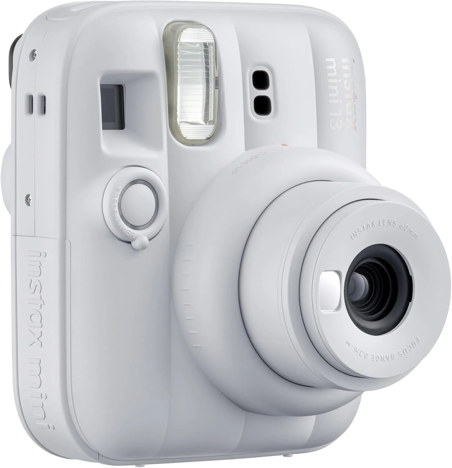 FUJIFILM instax mini 13 Instant Film Camera (Clay White + 20 Sheets of Extra Film)