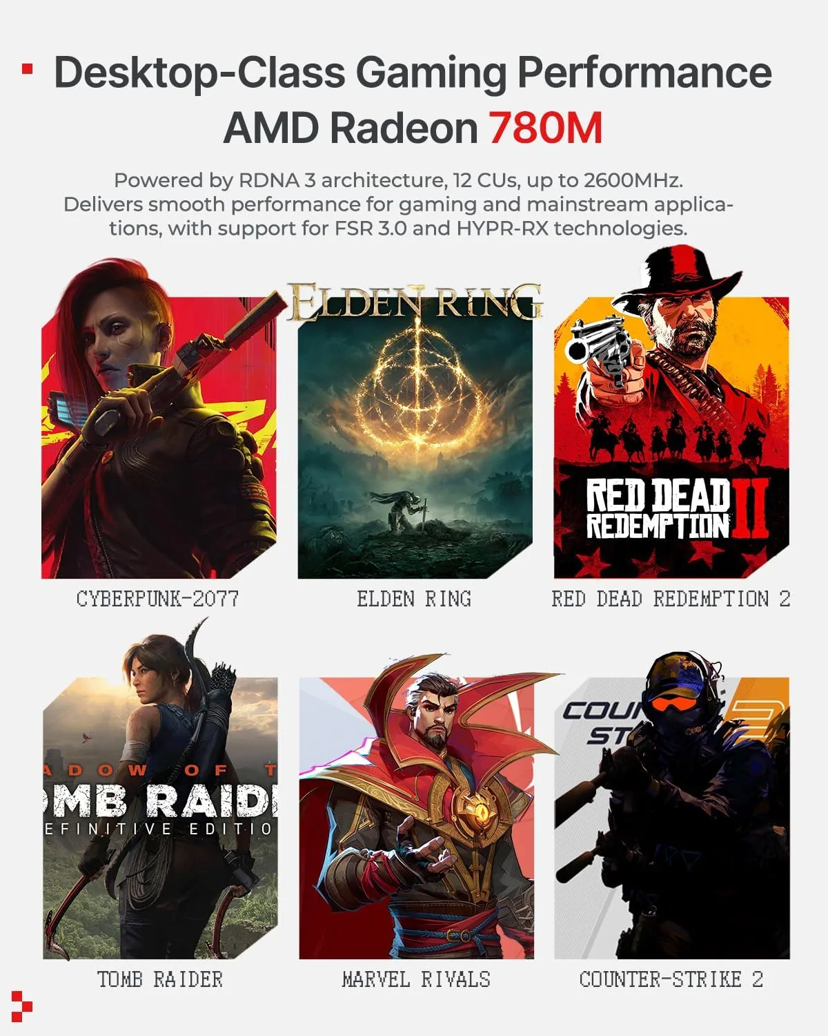 ACEMAGIC X3 Mini Gaming PC Ryzen 7 H 255 Radeon 780M 16GB 1TB Windows11 Pro
