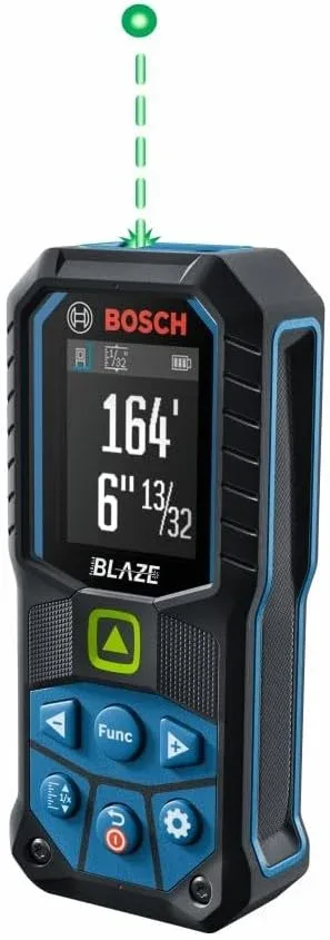 Medidor láser Bosch GLM165-25G Blaze Green-Beam 165 pies