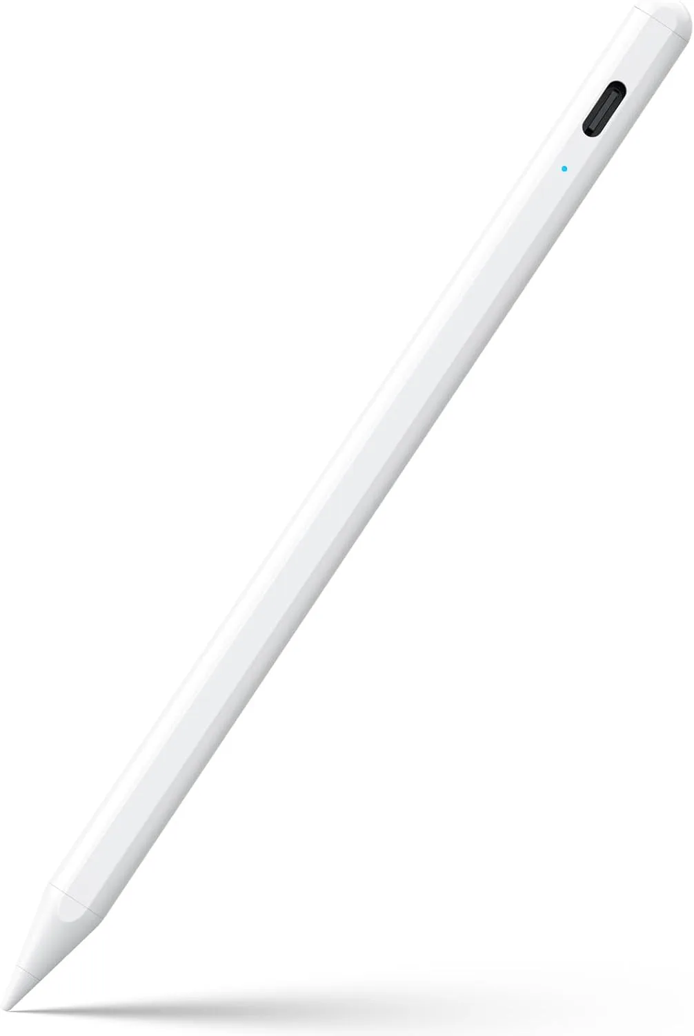 Lápiz stylus Jamjake para iPad 6ª a 11ª generación carga rápida rechazo de palma blanco