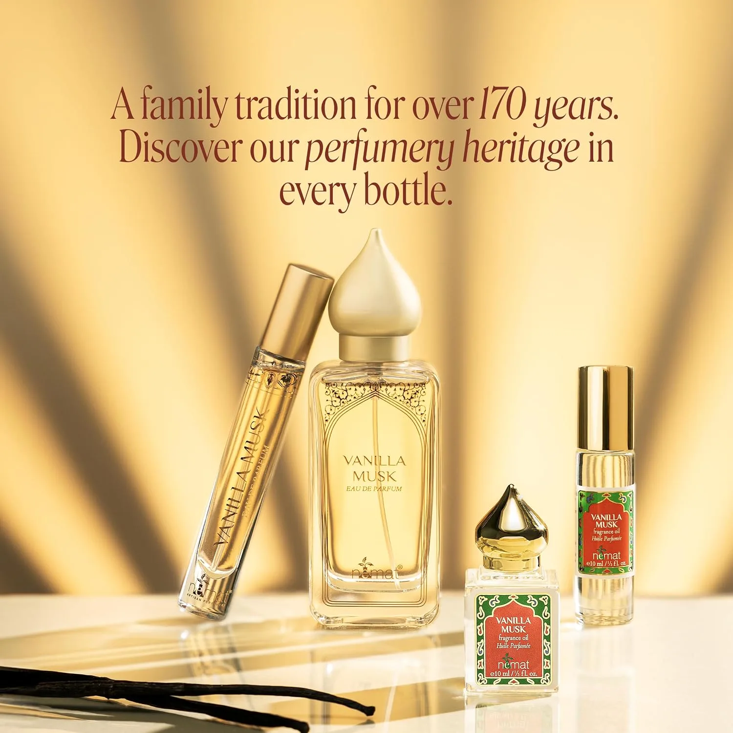 Nemat Vanilla Musk EDP Travel Spray, 9 ml