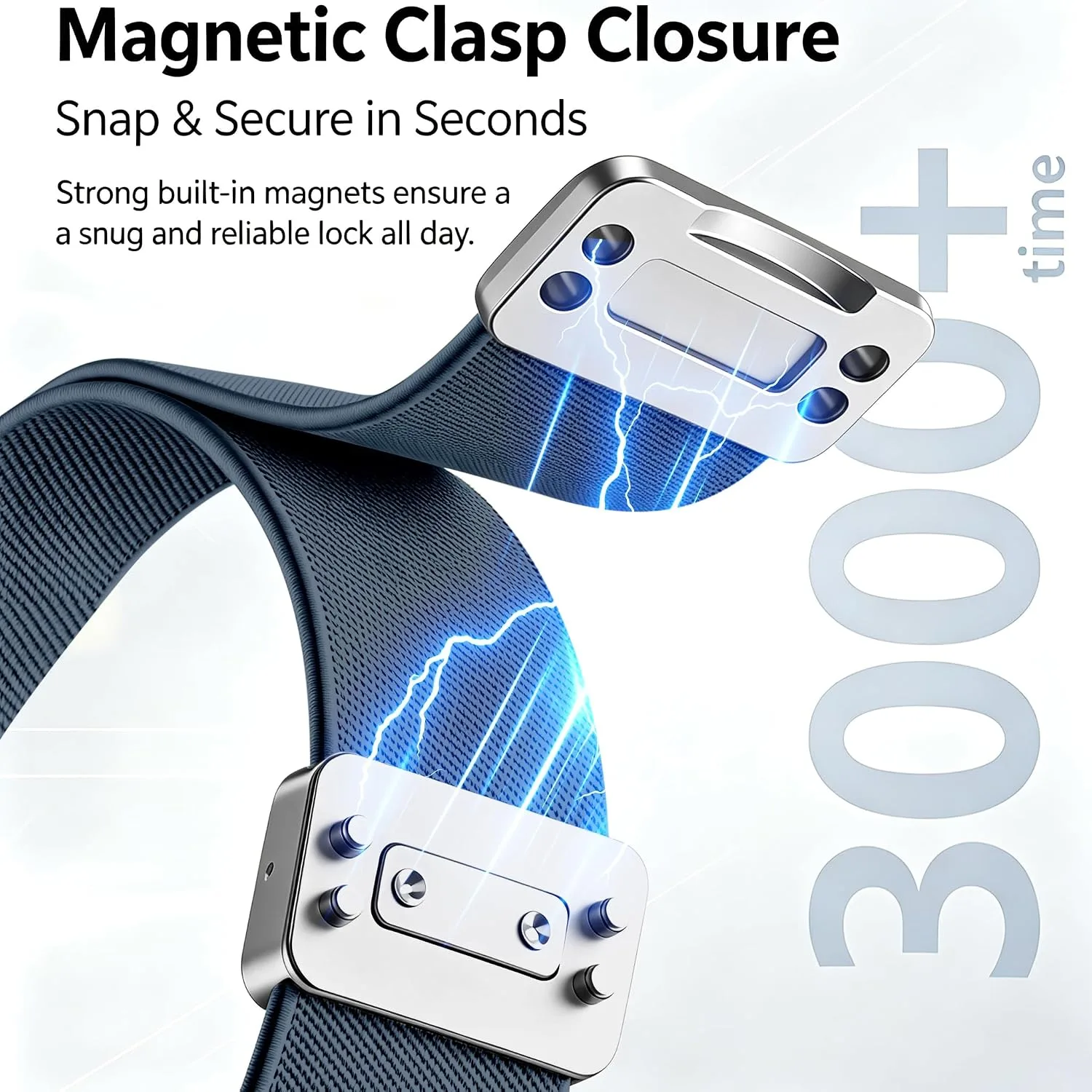 Magnetic Sport Nylon Band Compatible with Google Fitbit Air Active Band