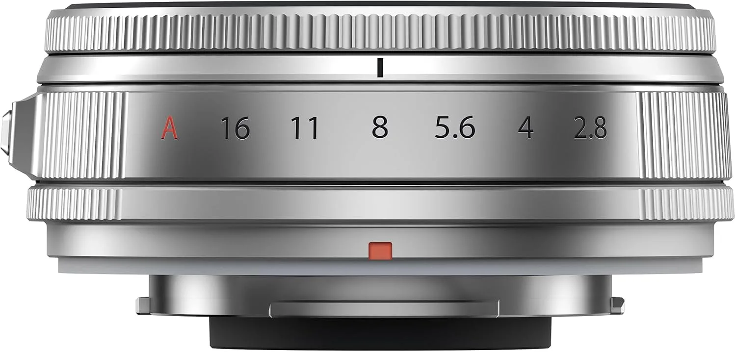 FUJIFILM FUJINON XF23mmF2.8 R WR Lens, Silver