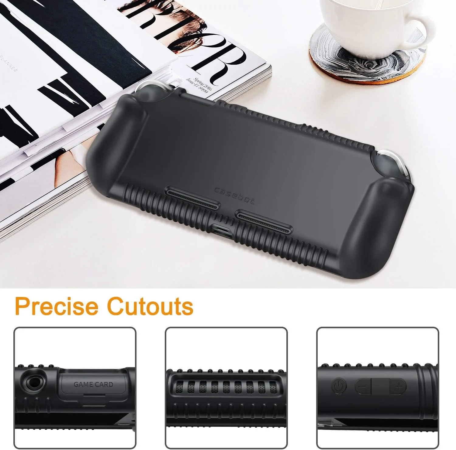 FINTIE Soft Silicone Protective Case for Nintendo Switch Lite 2019