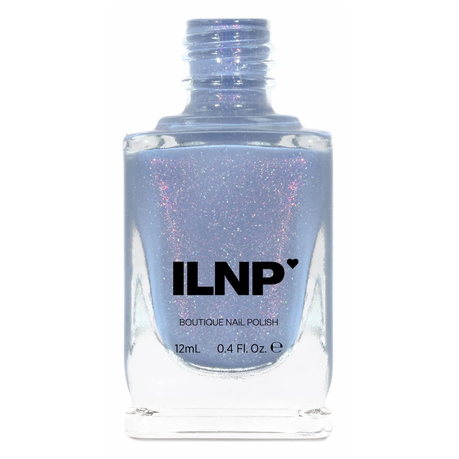 ILNP Dusk To Dawn - Dusky Blue Holographic Nail Polish